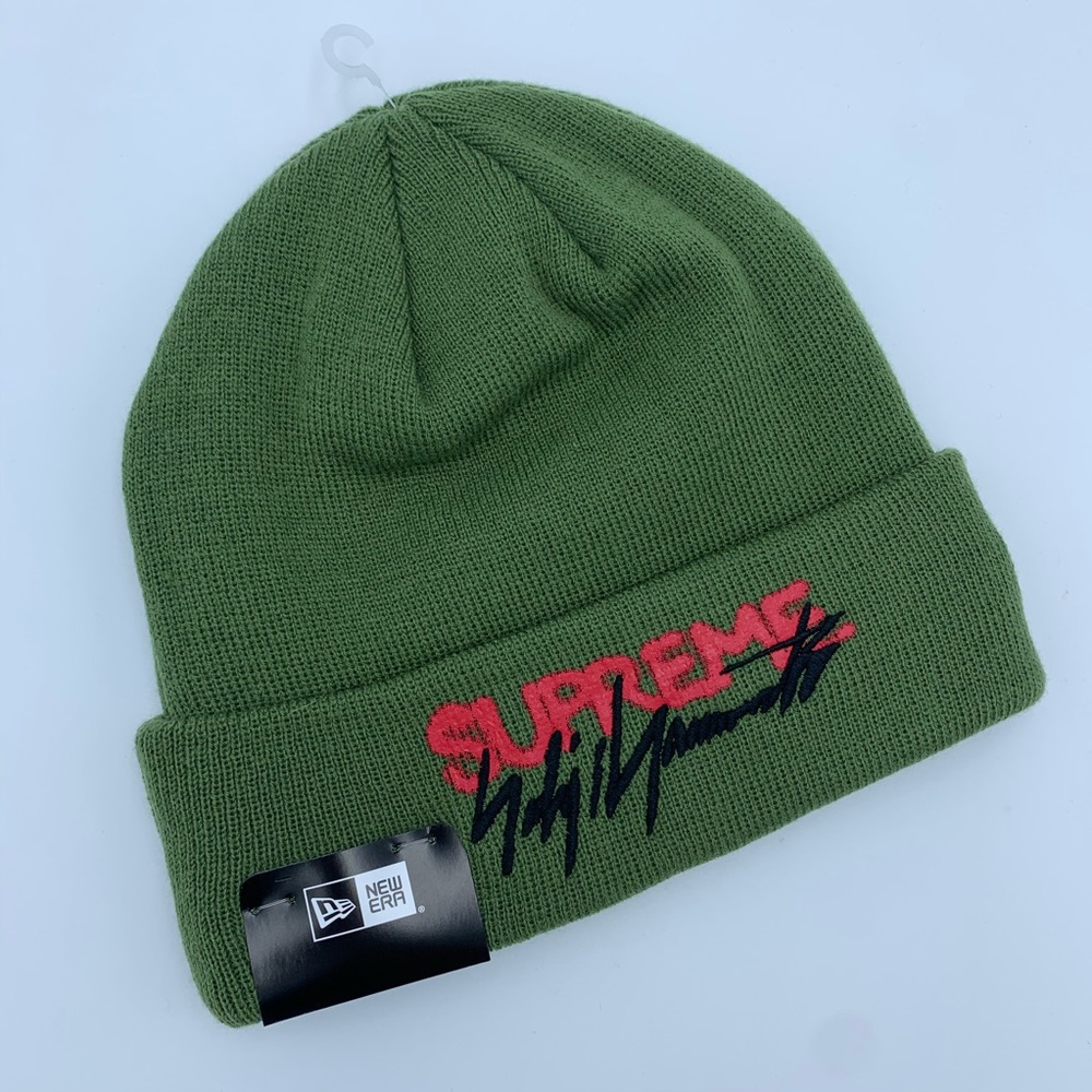 Supreme Yohji Yamamoto New Era Beanie (Olive)
